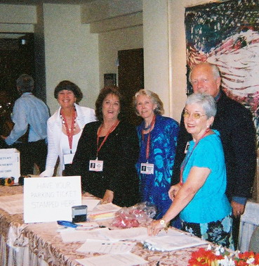 Lorraine, Pat, Marilyn, Linda and Brodie