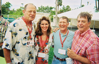 Ross, Donna, Mike and Harry
