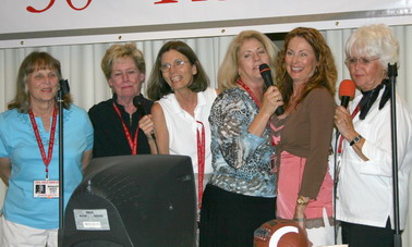 Margot, Pat, Peg, Koni, and Fay
