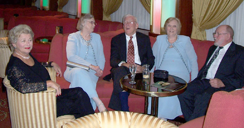 Laura Kavalir Wright, Marilyn Barrie McGinnis, Bob Wright, Marion Barrie Schmidt, Lawrence McManus