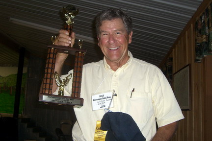 Bill with trophy